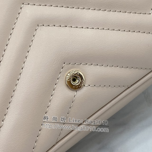 Gucci專櫃古馳最新款Marmont系列迷你手袋鏈條女包 jh2071型號：751526